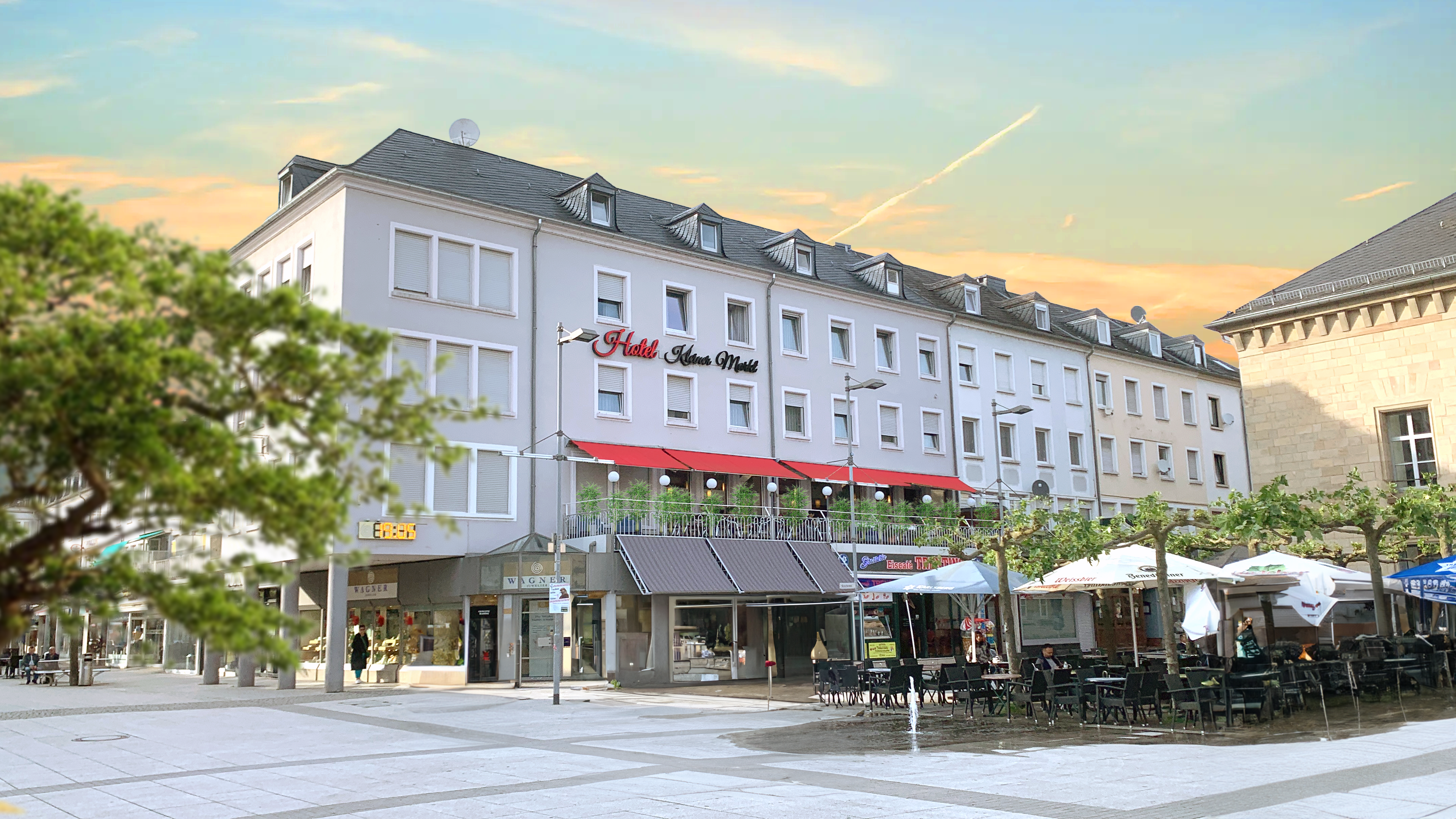 Hotel Kleiner Markt Saarlouis Exterior foto